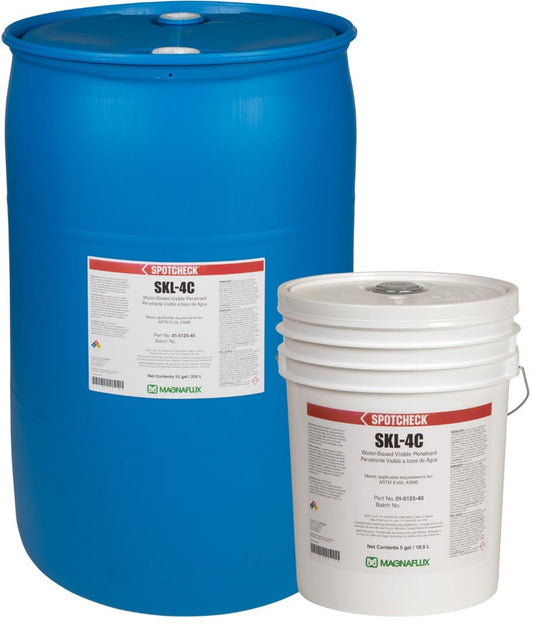 Magnaflux 5 Gallon Pail Red Spotcheck® SKL-4C Penetrant