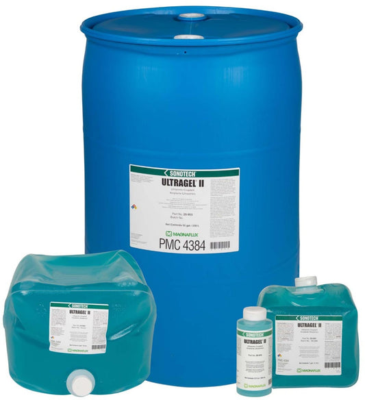 Magnaflux 5 Gallon Cubitainer Blue ULTRAGEL II® Ultrasonic Couplant