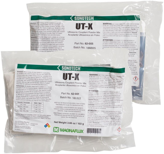 Magnaflux 1 Gallon Packet White SONOTECH® UT-X Ultrasonic Couplant Powder