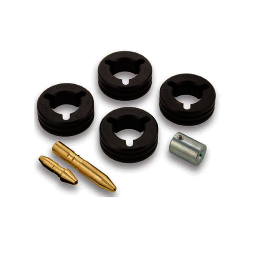 Miller® 7/64" V-Knurled Drive Roll And Guide Tube Kit For 70 Series, AA40GB And Swingarc™ DS-64M Feeder