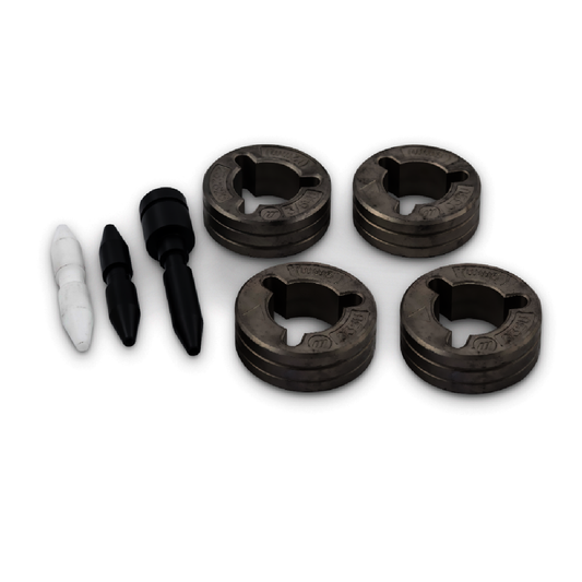 Miller® .035" - .045" U-Grooved Drive Roll Kit For 74/60 Series Feeder