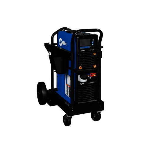 Miller® Dynasty® 300 TIG Welder With 208 - 600  Input Voltage, 300  Amp Max Output, Pro-Set™, Auto-Line™ Technology And Running Gear