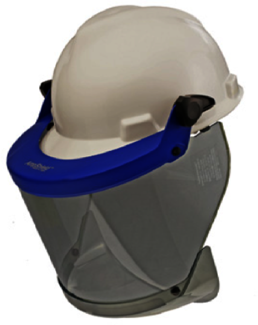 Paulson™ Model 9004585 Gray Polycarbonate Faceshield