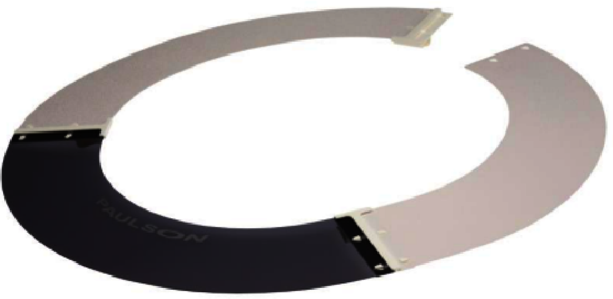 Paulson™ Model 1615630 Gray ABS And Polycarbonate Sun Shield