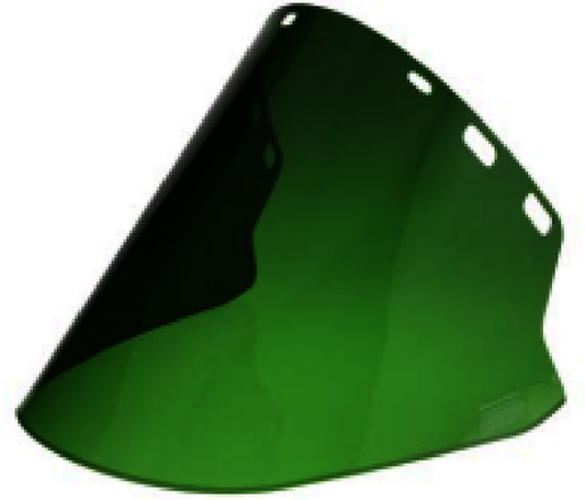 Paulson™ Model 21202200 10" X 20" X .06" Dark Polycarbonate Faceshield