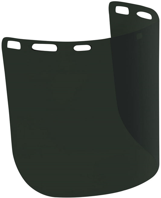 Protective Industrial Products Bouton® Optical Model 251-01-7315 8" X 15" X .08" IR 5.0 Dark Green Molded Polycarbonate Faceshield