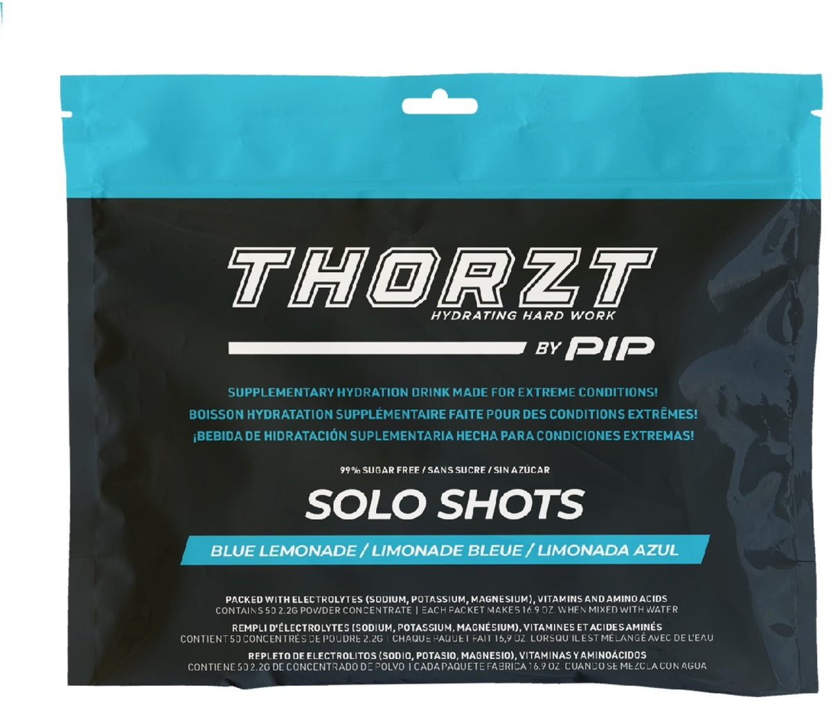 Protective Industrial Products 3 Grams Blue Lemonade Flavor THORZT™ Individual Powder Concentrate Package Sugar Free Electrolyte Drink
