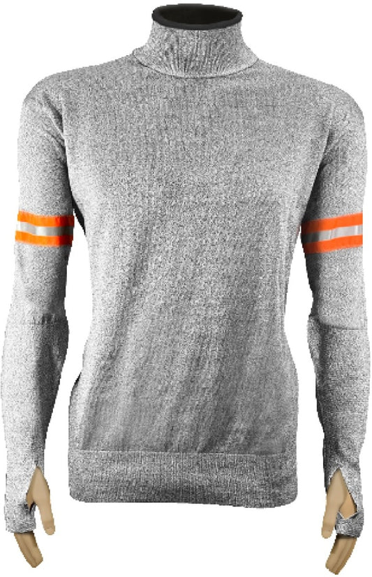 Tuff-N-Lite® Medium Gray High Performance Polyethylene Yarn A6 - A8 ANSI Level Cut Resistant Pullover