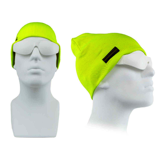 Benchmark FR® One Size Fits Most Hi-Viz Yellow Benchmark Circular Knit Cotton Modacrylic Nylon Flame Resistant Skull Cap