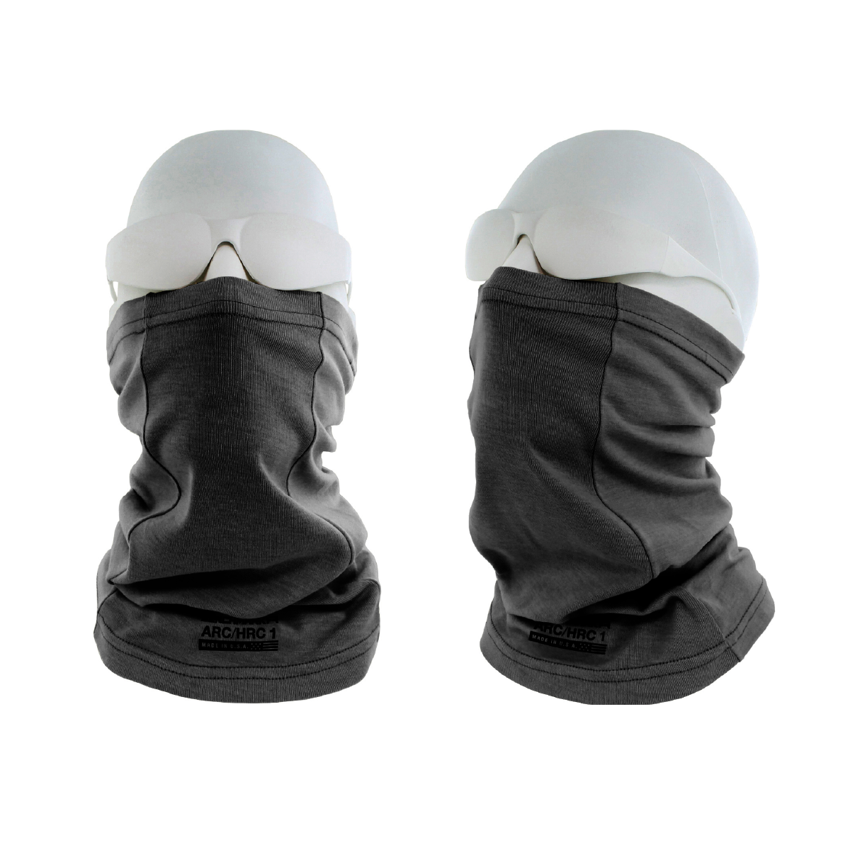 Benchmark FR® One Size Fits Most Light Gray 2nd Skin Jersey Cotton Modacrylic Nylon Flame Resistant Neck Gaiter