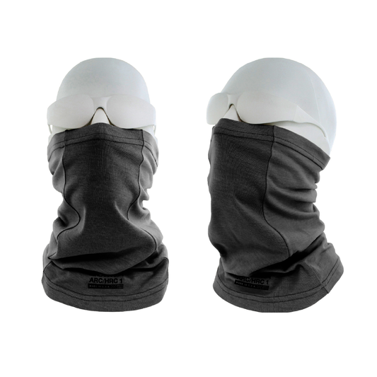 Benchmark FR® One Size Fits Most Light Gray 2nd Skin Jersey Cotton Modacrylic Nylon Flame Resistant Neck Gaiter