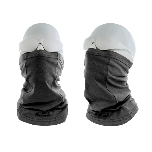 Benchmark FR® One Size Fits Most Light Gray Second Gen Jersey Cotton Flame Resistant Neck Gaiter