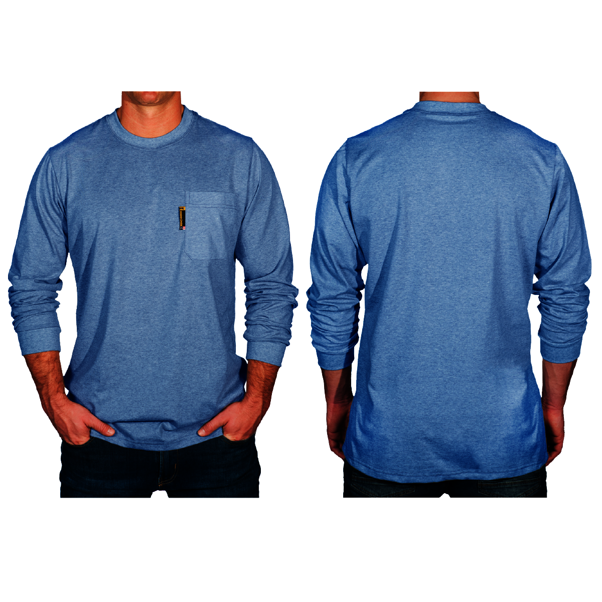 Benchmark FR® 2X Tall Light Blue Second Gen Jersey Cotton Flame Resistant T-Shirt