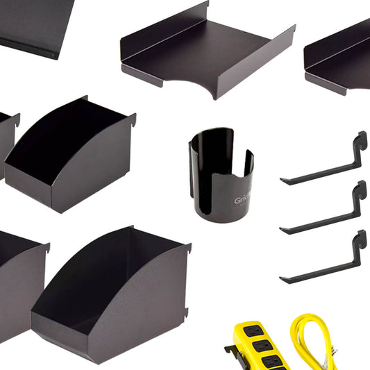Flextur™ 14 Gauge Steel 23 Piece Packaging Station Accessory Kit