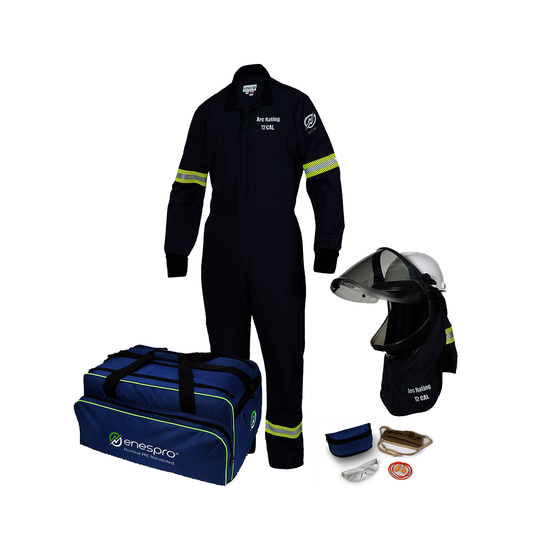 National Safety Apparel X-Large Navy Tecgen CC™ Flame Resistant Arc Flash Personal Protective Equipment Kit