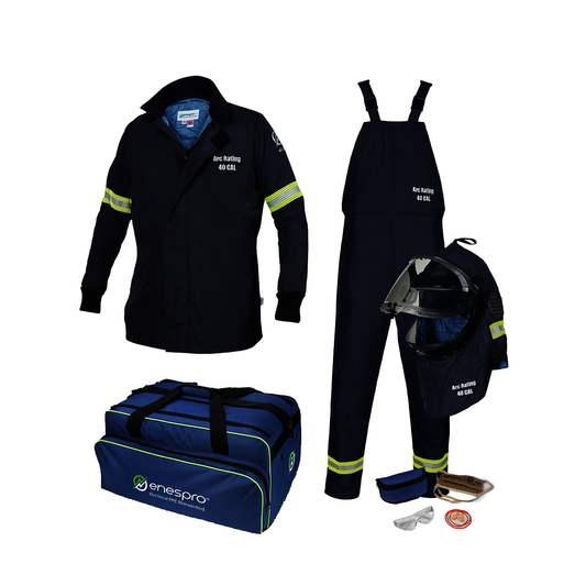 National Safety Apparel 5X Navy DRIFIRE® 4.4™/DuPont™ Nomex® Flame Resistant Arc Flash Personal Protective Equipment Kit