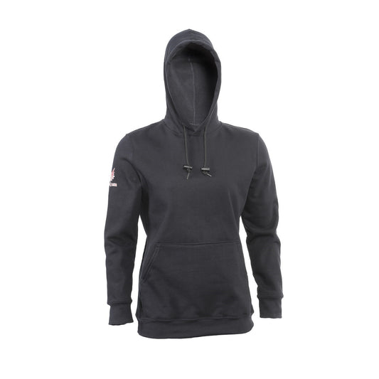 National Safety Apparel Women's X-Large Tall Navy Mod. Blend Fleece Flame Resistant Sweatshirt