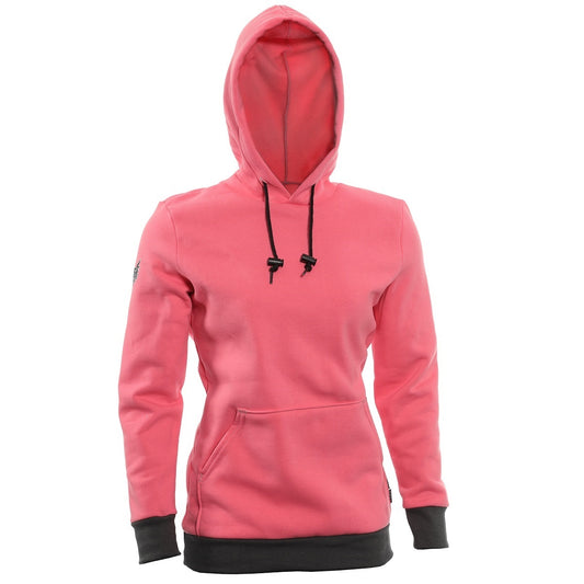 National Safety Apparel Women's Large Tall Pink Mod. Blend Fleece Flame Resistant Sweatshirt