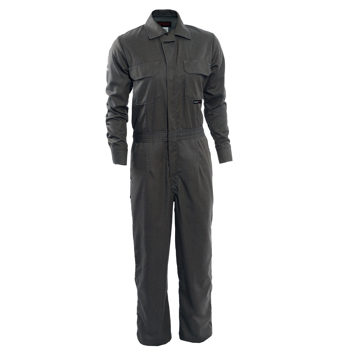 National Safety Apparel Women's Medium Regular Grey TECGEN SELECT® OPF Blend Twill Flame Resistant Work Shirt