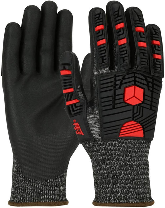 Protective Industrial Products X-Large G-Tek® PolyKor® X7™ 18 Gauge Cut Resistant Gloves With NeoFoam Coated Palm And Fingers