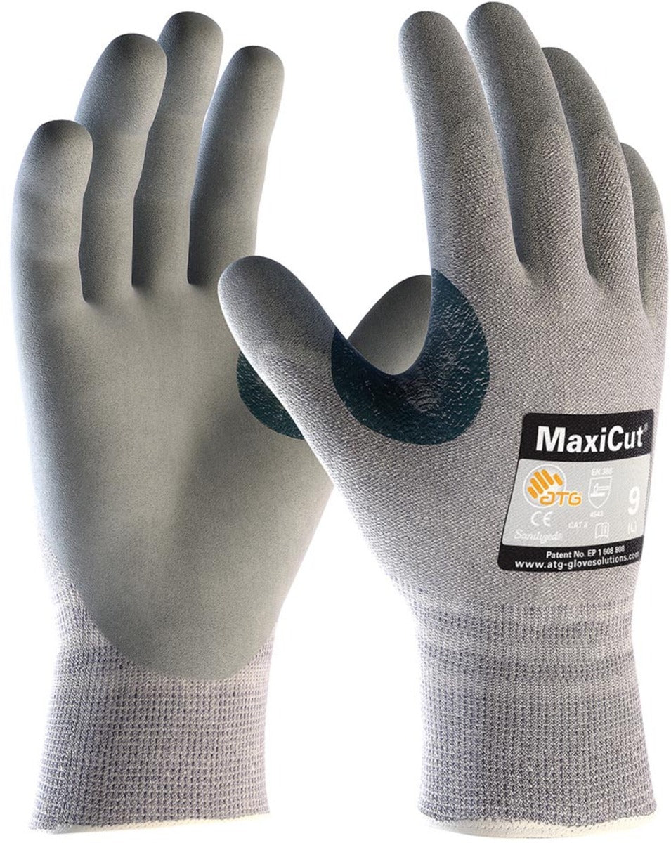 Protective Industrial Products Medium MaxiCut® 13 Gauge Dyneema® Cut Resistant Gloves With Nitrile Coated Palm And Fingers
