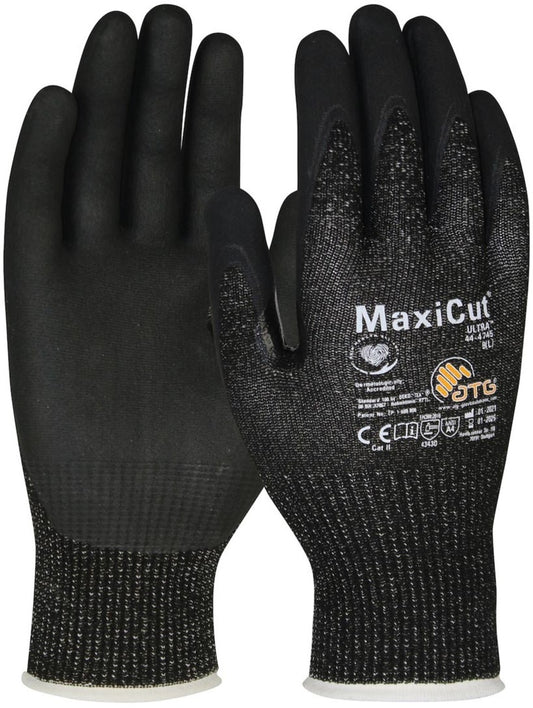 Protective Industrial Products Medium MaxiCut® Ultra™ 13 Gauge Engineered Yarn Cut Resistant Gloves With Nitrile Coated Palm And Fingers