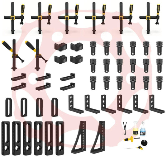 Siegmund 54 Piece Iron Nitride Accessory Kit