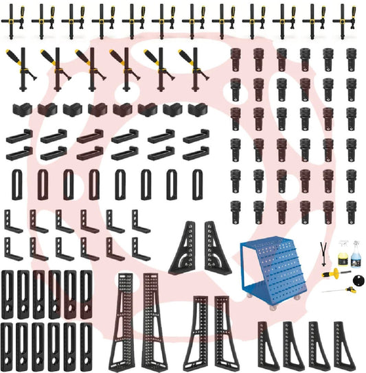 Siegmund 117 Piece Iron Nitride Accessory Kit