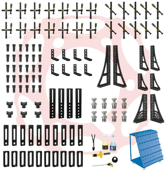 Siegmund 109 Pieces Iron Nitride Accessory Kit