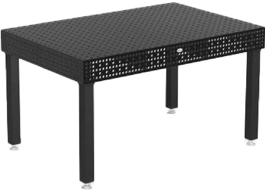 Siegmund 1500mm X 1000mm X 4" Steel/Plasma Nitride Welding Table (33" Alternate Height Standard Legs)