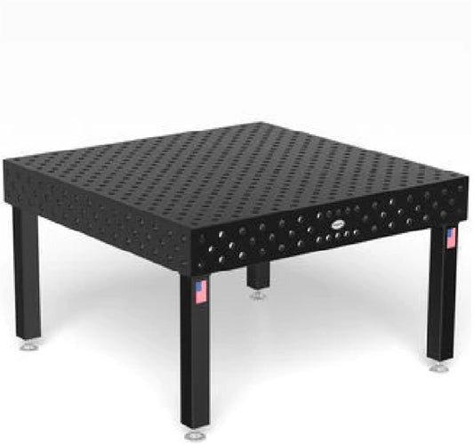 Siegmund 60" X 60" X 4" Steel/Plasma Nitride Welding Table (With 4 28" Standard Legs)