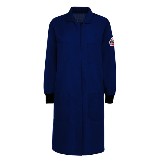 Bulwark® Women's 2X Royal Nomex® Aramid/Kevlar® Aramid Flame Resistant Labcoat