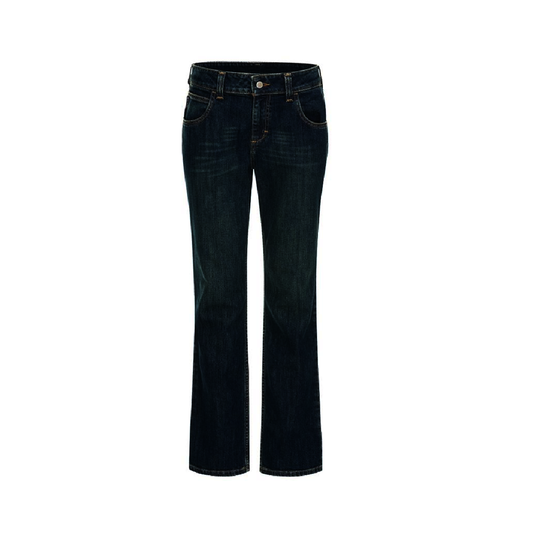 Bulwark® Women's 12" X 30" Sanded Denim Cotton/Spandex Elastane Flame Resistant Denim Jean