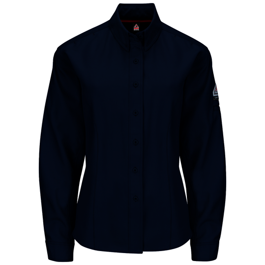 Bulwark® Women's X-Large Navy Westex G2™ Flame Resistant Shirt