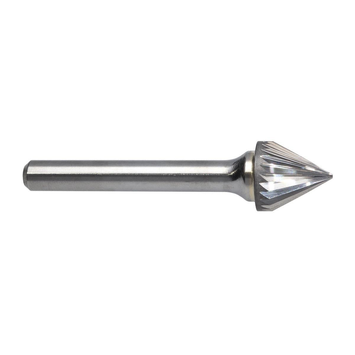 RADNOR™ SJ-5SC 1/2" X 7/16" 60° Cone Shape Single Cut Carbide Burr
