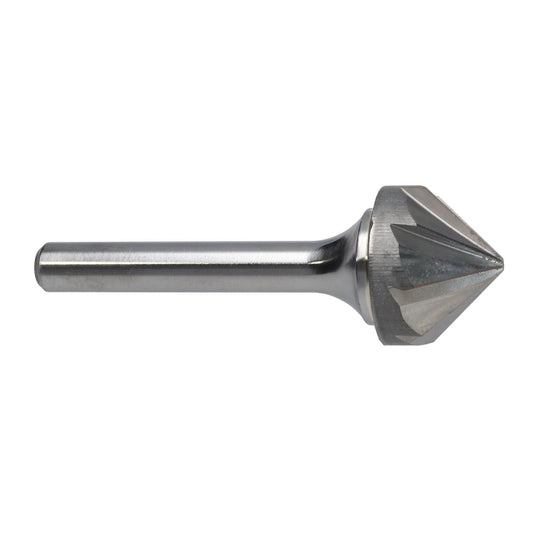 RADNOR™ SK-7FM 3/4" X 3/8" 90° Cone Shape Aluminum Cut Carbide Burr