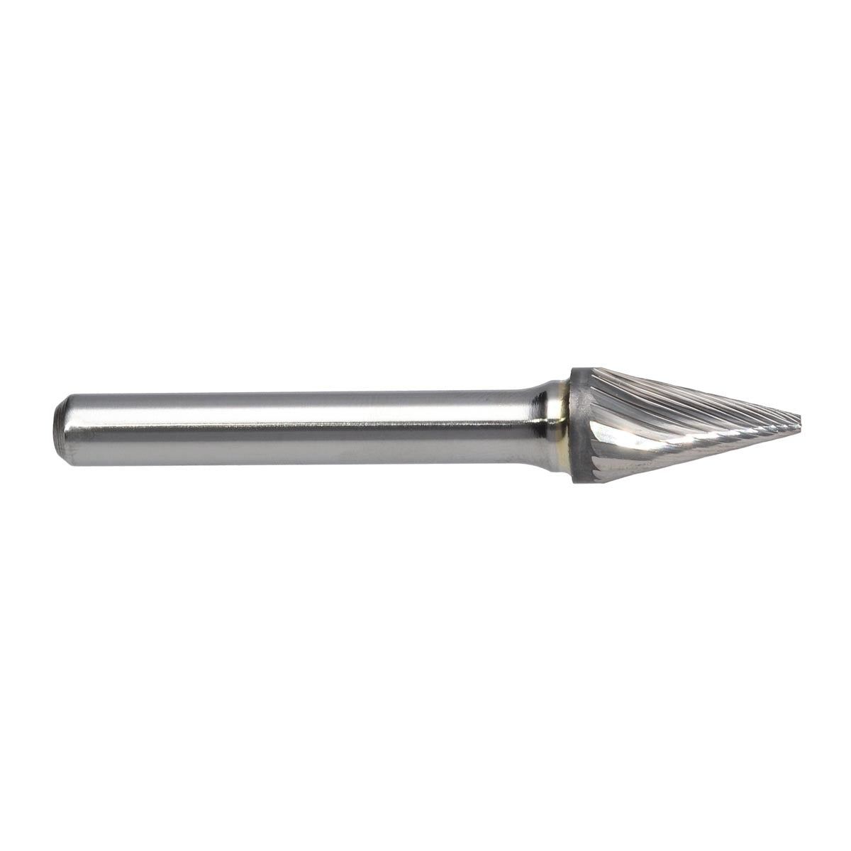 RADNOR™ SM-4SC 3/8" X 5/8" Pointed Cone Shape Single Cut Carbide Burr