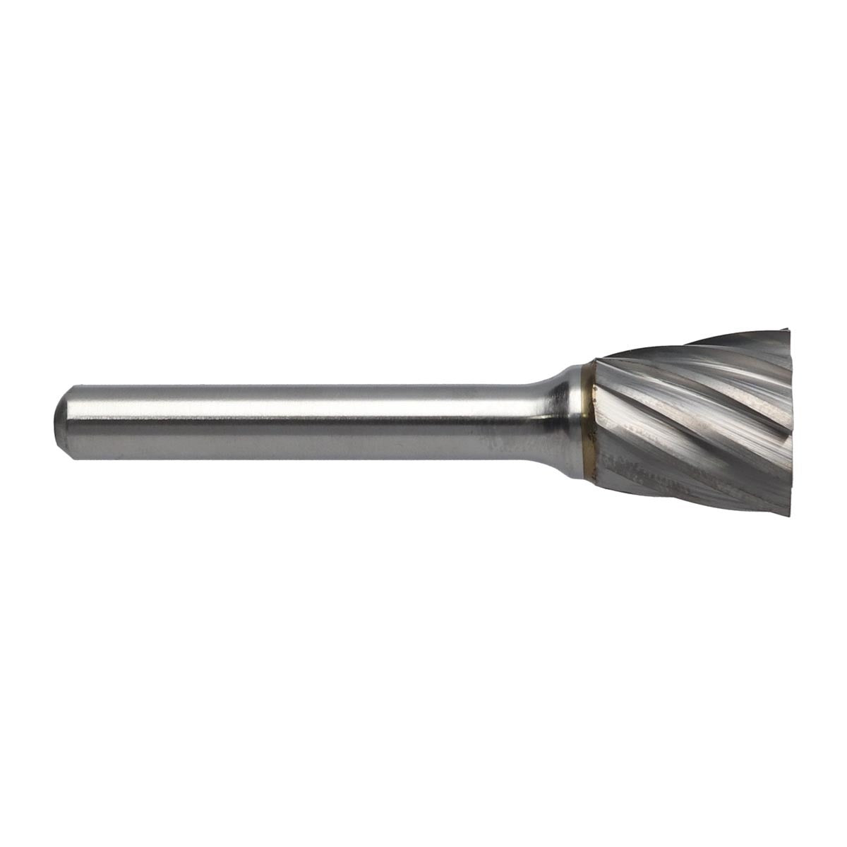 RADNOR™ SN-5FM 5/8" X 5/8" Inverted Cone Shape Aluminum Cut Carbide Burr