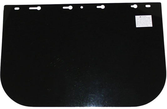 Sellstrom®  8” X 12” X .06” Shade 5 IR Polycarbonate Headgear And Faceshield