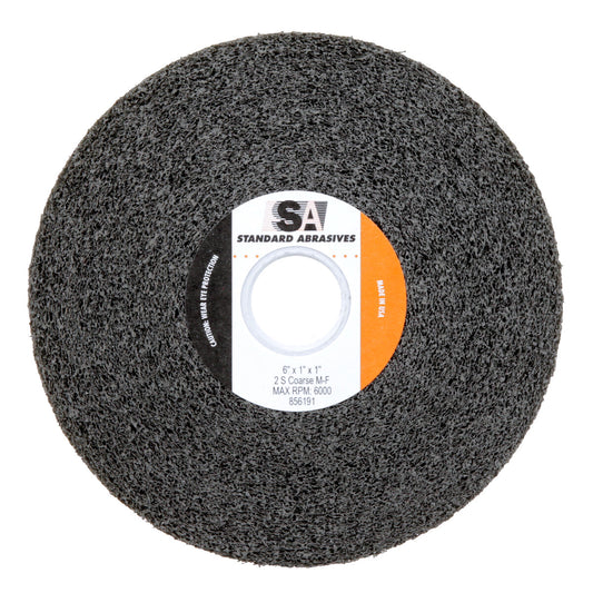 Standard Abrasives™ 6.0" X 1.0" X 1.0" Coarse Grade Silicon Carbide Standard Abrasives™ Wheel