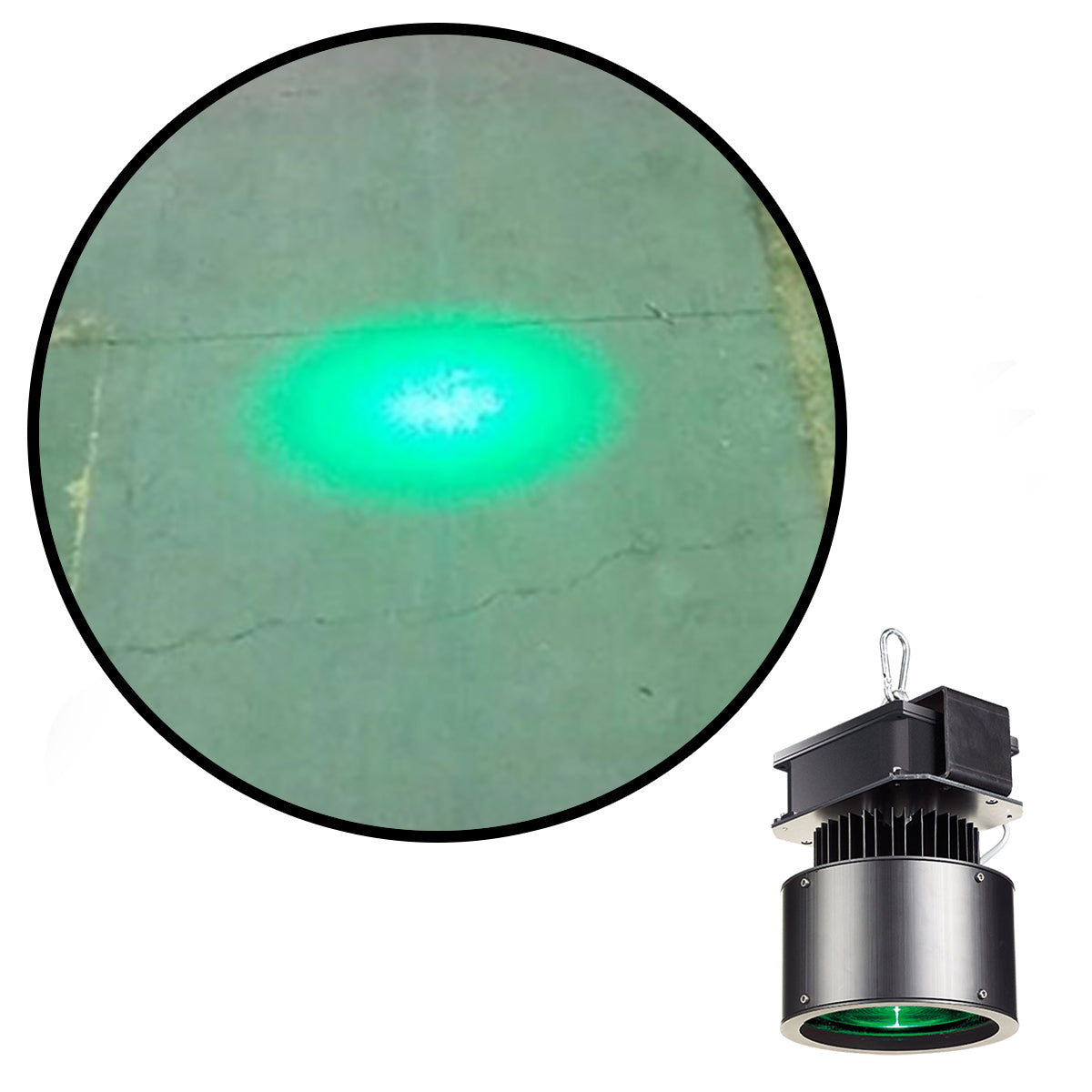 Led Green Projection Light Visual Workplace Inc 40W Green Spotlight Safety LED Projector ...