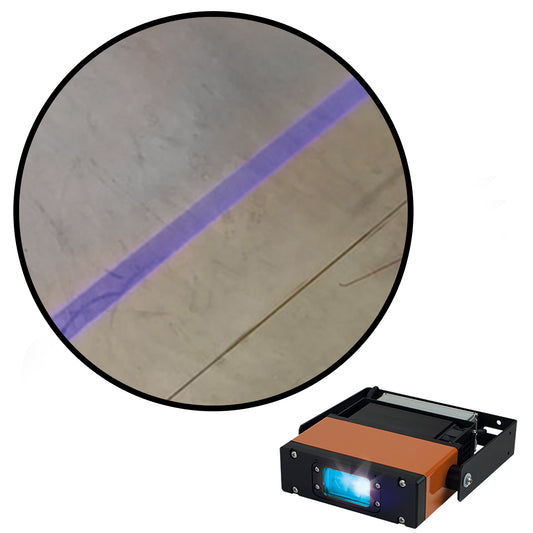 Visual Workplace Inc 80W Blue Single Line Safety LED Projector