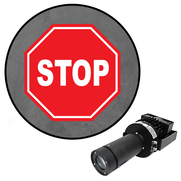Visual Workplace Inc 100W Multi Stop Virtual Safety LED Projector ...