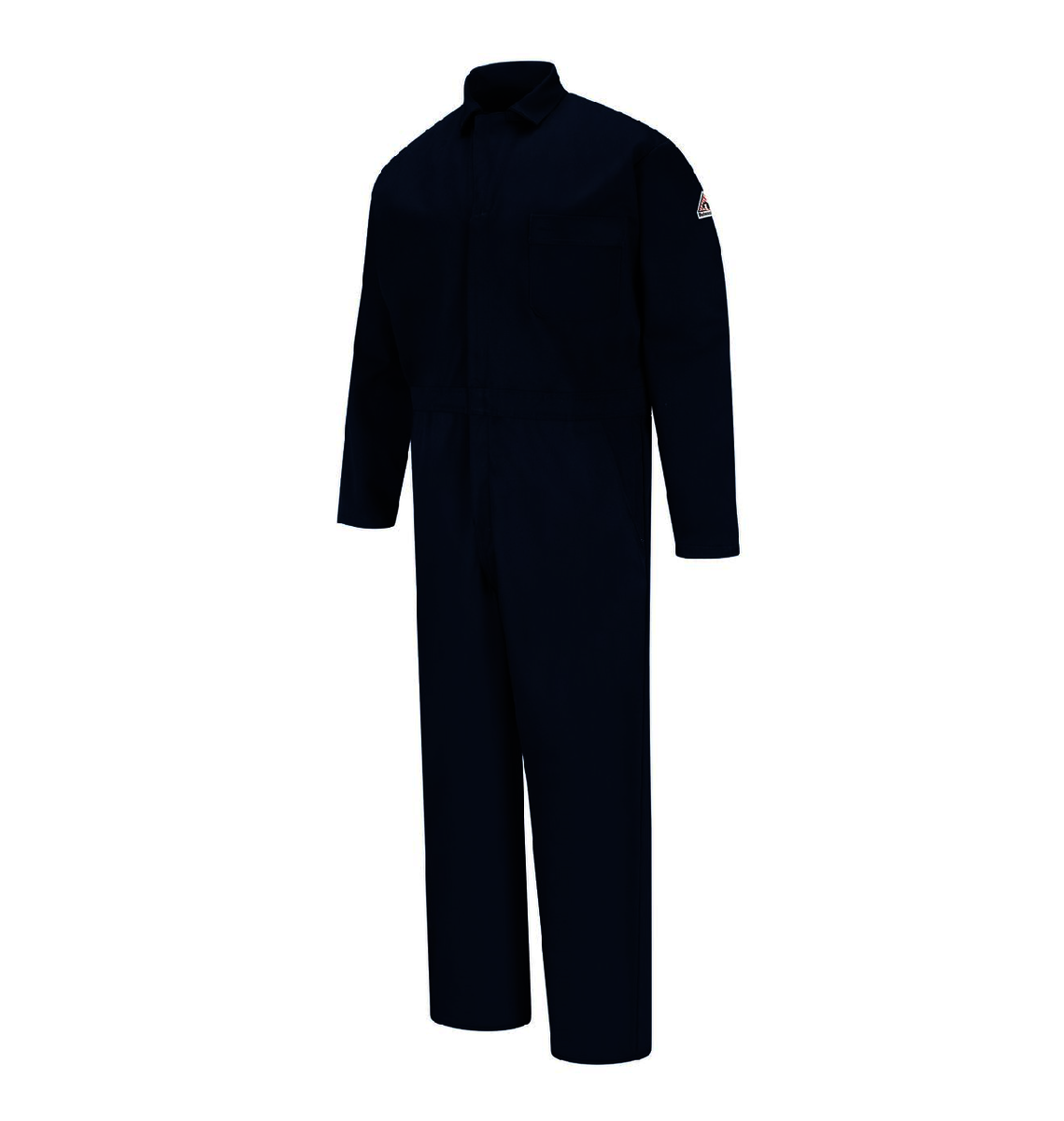 Bulwark® 4X Tall Navy Blue Aramid/Lyocell/Modacrylic Flame Resistant Coveralls With Taped Brass Zipper Closure
