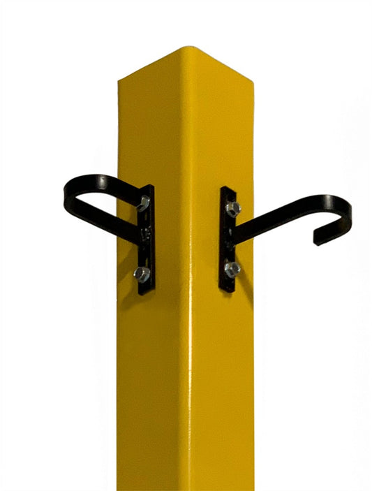 Rolltect™ 3 1/4" Black Steel Mounting Hardware