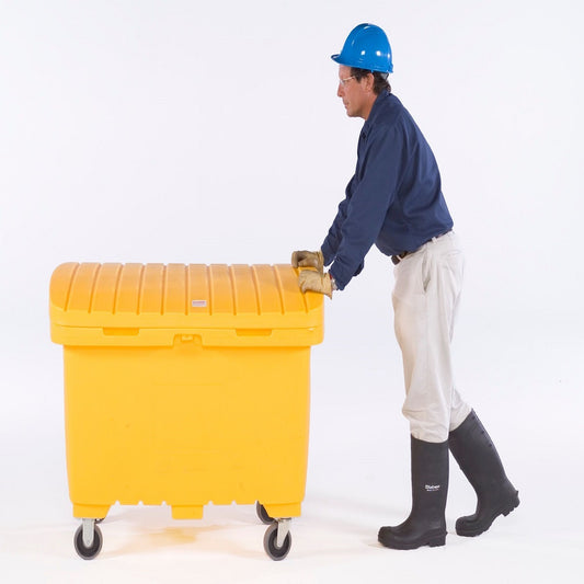 UltraTech 48" X 31" X 38" Ultra-Utility Box Yellow Polyethylene