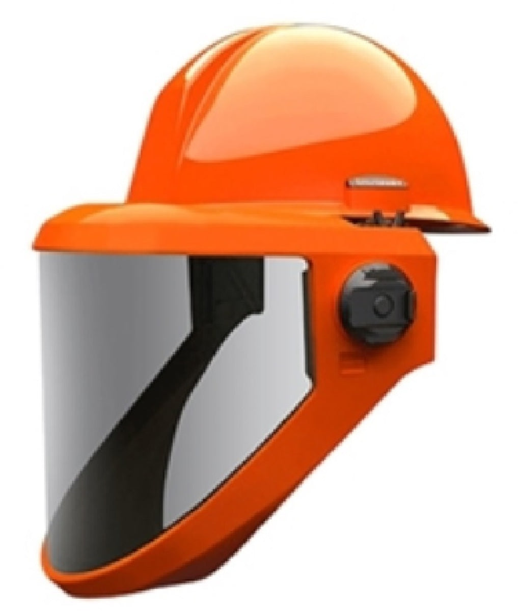 Salisbury Prismshield 10 Model AS1000HAT-SPL 7.5" X 20" Bronze Tinted Polycarbonate Arc Flash Face Shield