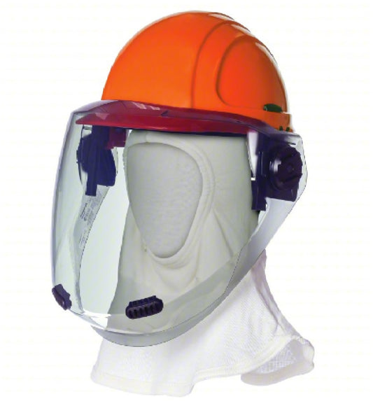 Salisbury Prismshield Plus Model SKA12-PP 13" X 22.5" Bronze Tinted Polycarbonate Arc Flash Face Shield Safety Kit