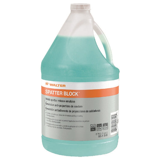 Walter Surface Technologies 1 Gal Jug Green SPATTER BLOCK™ Anti-Spatter