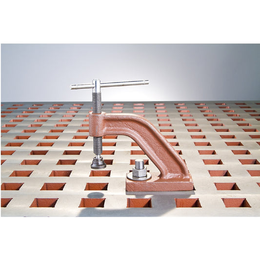 Weldsale 3 1/4" Ductile Iron Bolt Down Arm Clamp
